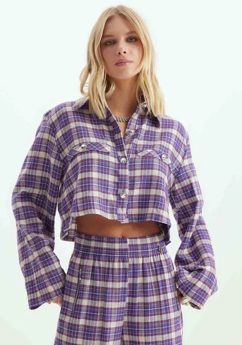 Mia Bakana LancaPerfume Camisa a Cuadros – Rebajas