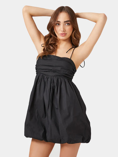 Forever 21 - Vestido de popelina  diseño de burbujas