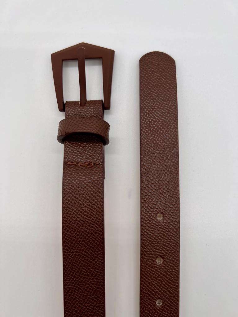 Unico - Cinturon Unicolor  Marron
