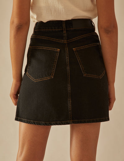 Rotunda - Falda Tini Black