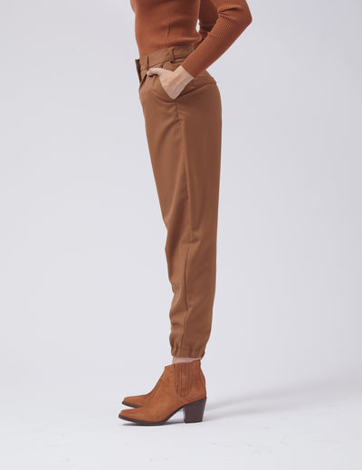 Rotunda - Pantalon Lewy Camel