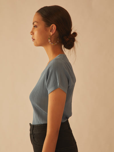 Rotunda - CropTop Botic Light Blue