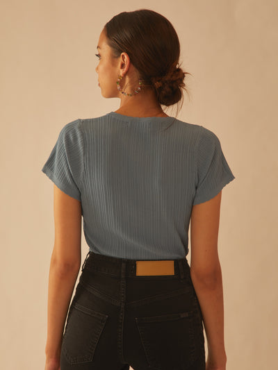 Rotunda - CropTop Botic Light Blue