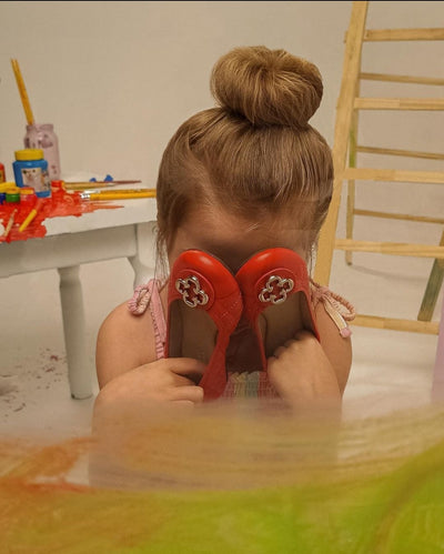Capodarte - Bailarina Catherine Tomate Infantil