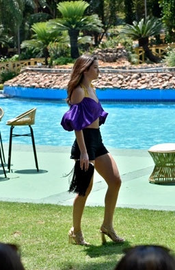 Via Sucesso - Top Hortensia Violeta