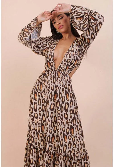 Mia Bakana - LancaPerfume - Vestido Leopard