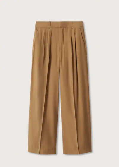 Mango - Pantalon Paul Cognac