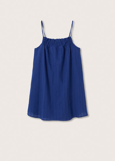 MNG - Vestido Rufu Azul