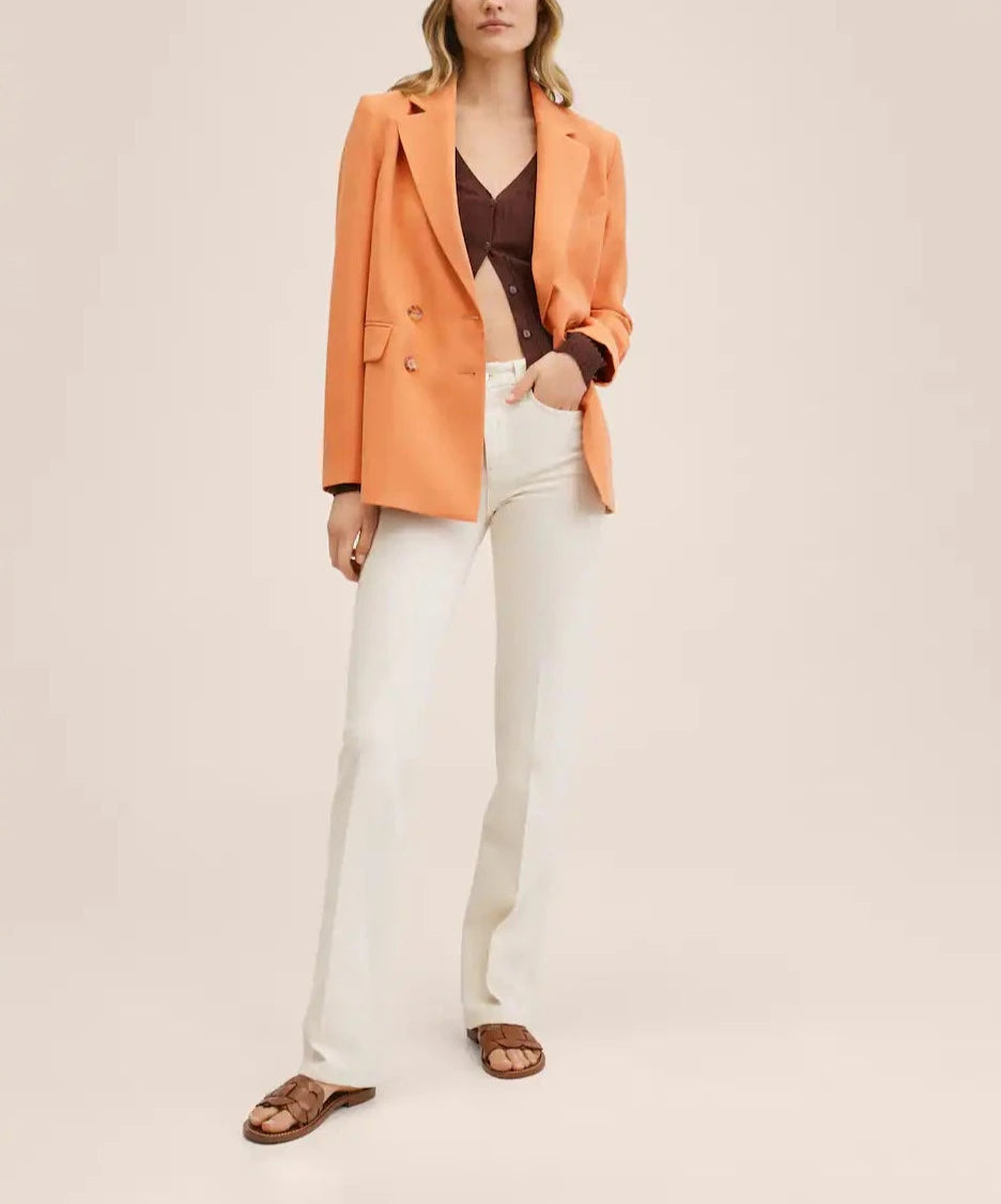 Mango - Americana traje doble botonadura