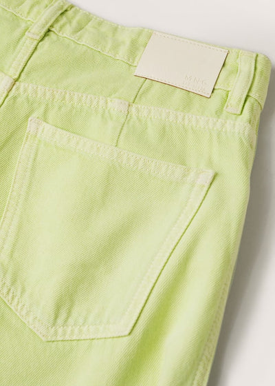 Mango - Jeans tiro medio wideleg