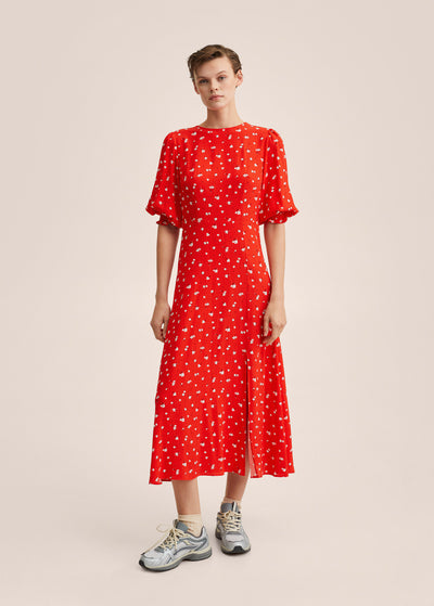 MNG - Vestido estampado flores