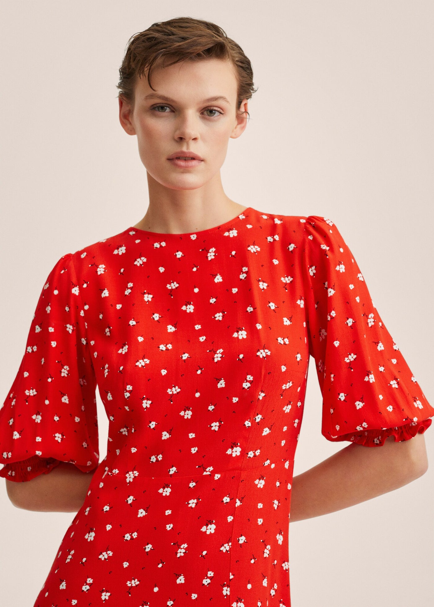 MNG - Vestido estampado flores