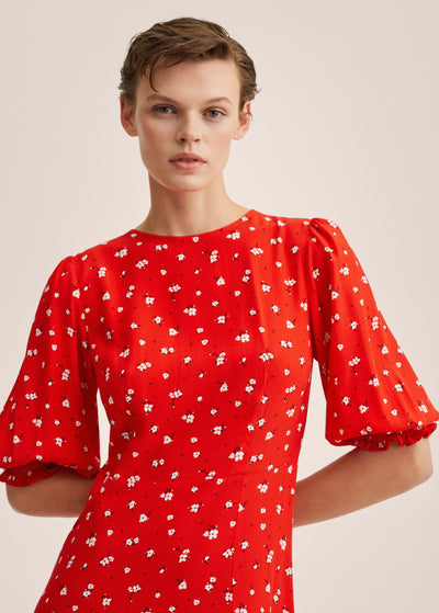 MNG - Vestido estampado flores