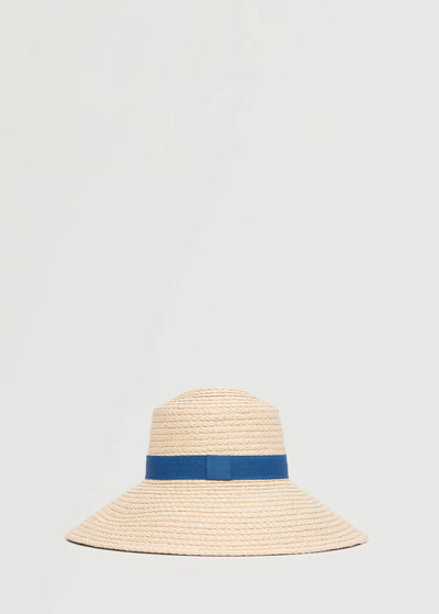 Mango - Sombrero de Rafia Pamela