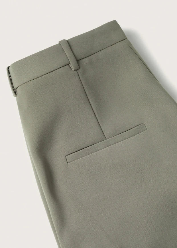 Mango - Pantalón recto