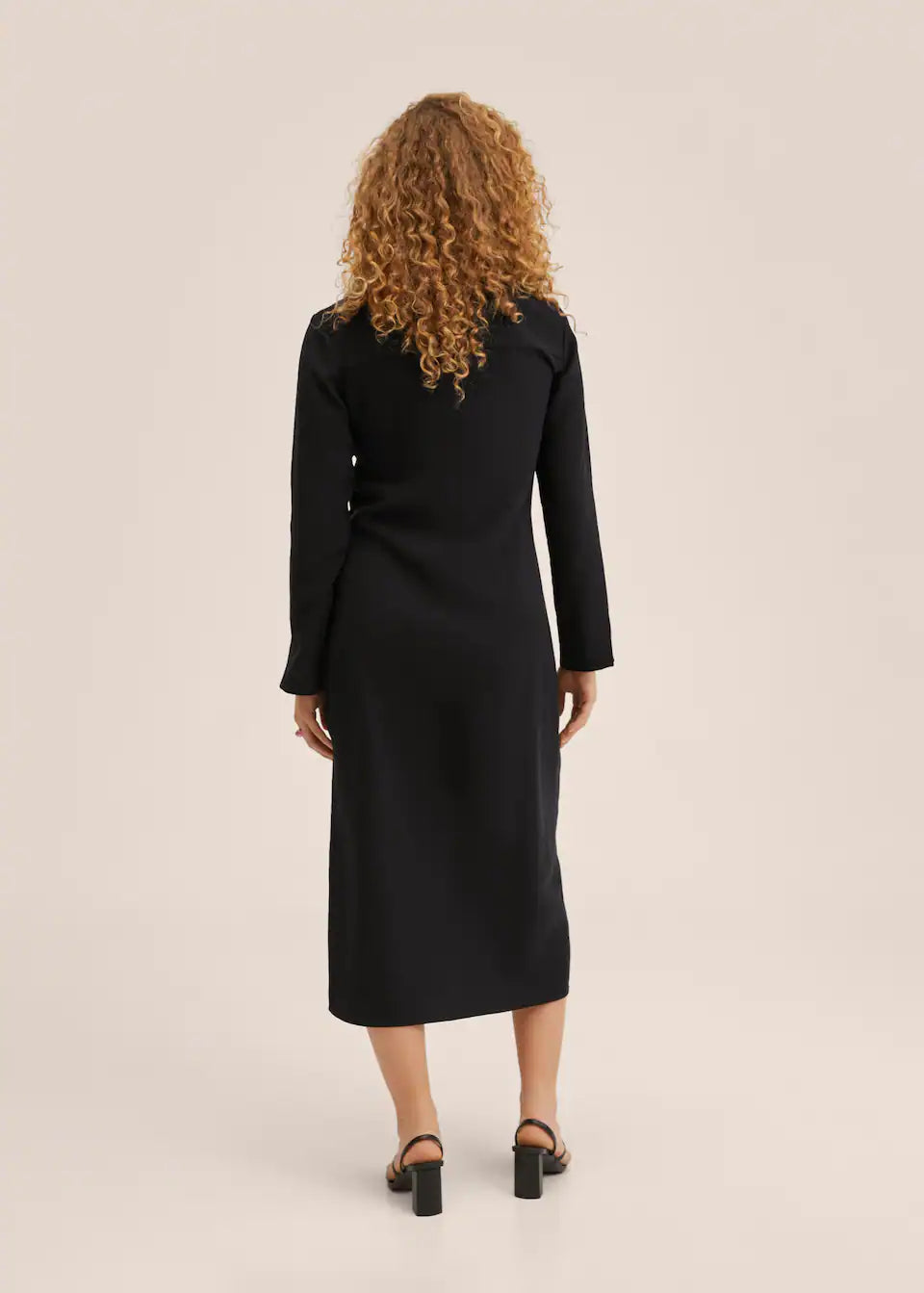 Mango - Vestido camisero lyocell