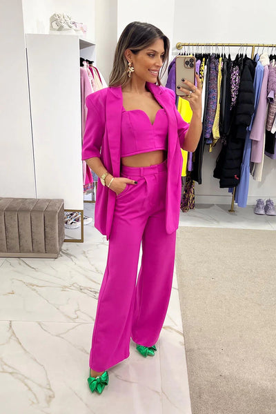 Mia Bakana - LancaPerfume - Blazer Fucsia