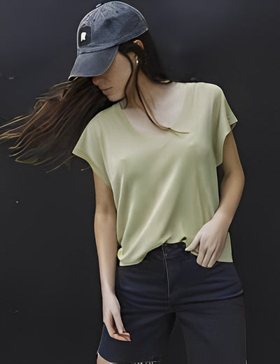 Rotunda - Remera Anina Pistacchio
