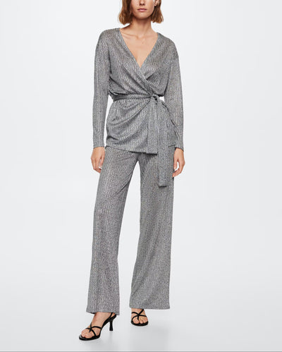 MNG - Cardigan Gala Gris Vigore
