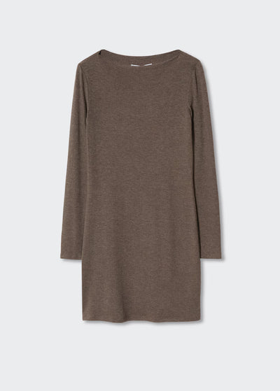 MNG - Vestido Petra Marron