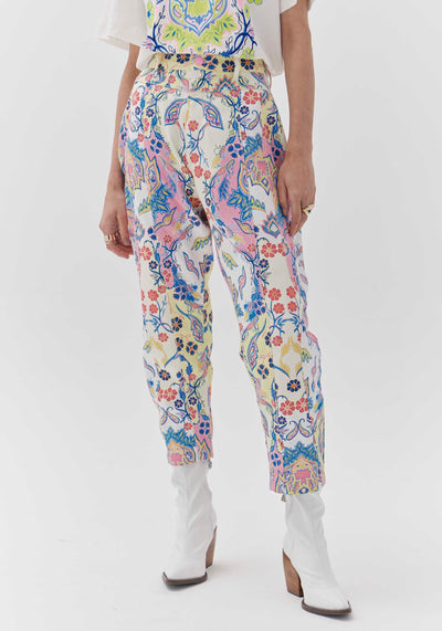 CINNTRE - Amarante - Jeans Estampado