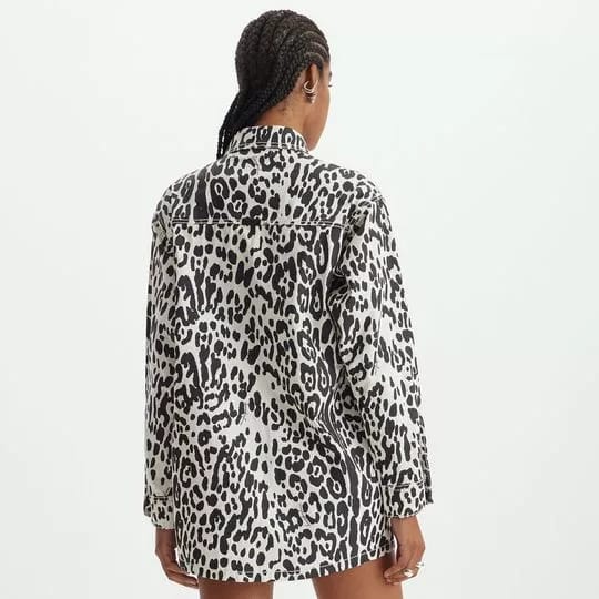 CINNTRE - Lanca Perfume - Camisaco Animal-Print