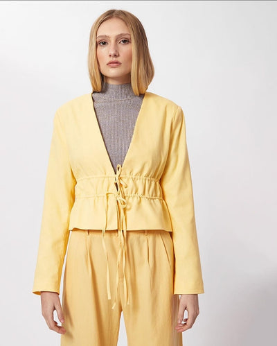 Rotunda - Chaqueta Suis Yellow