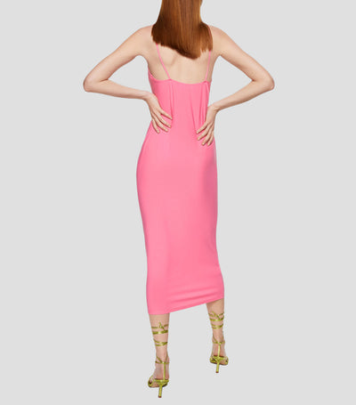 MNG - Vestido entallado abertura