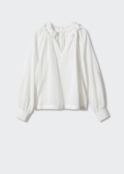 MNG - Blusa Ruffle