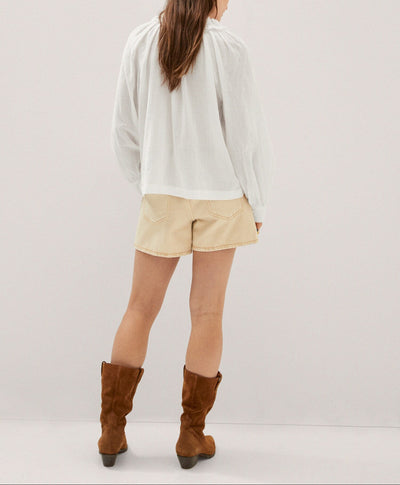 MNG - Blusa Ruffle