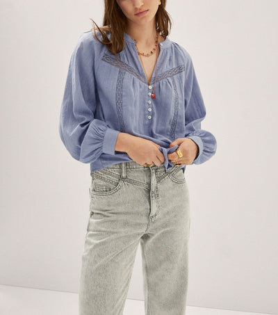 MNG - Blusa Tinta