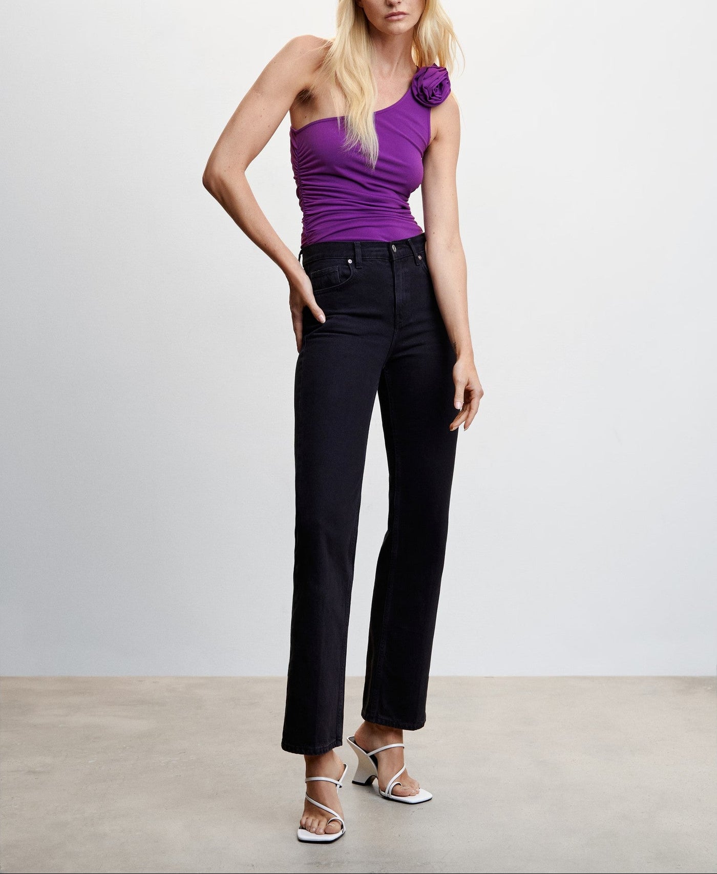 MNG - Camiseta Bianca