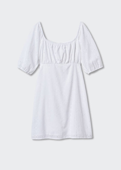 MNG - Vestido Bordi