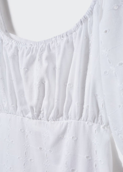 MNG - Vestido Bordi