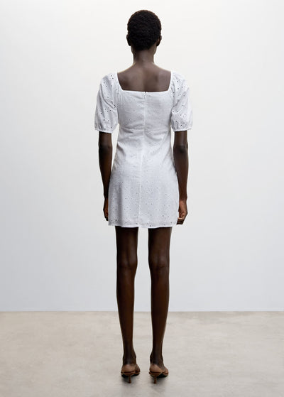 MNG - Vestido Bordi
