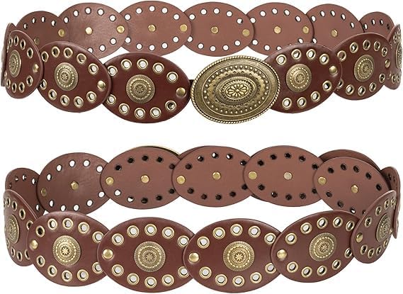 Unico - Cinturon Bohemio Marron