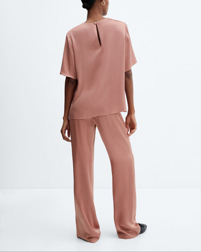 MNG - Pantalon Massim Rosa