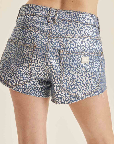 CINNTRE - Lanca Perfume - Short Metalizado