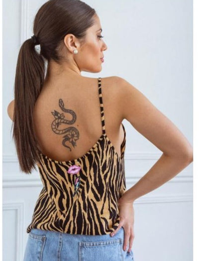 Bernarda - Musculosa Animal Print