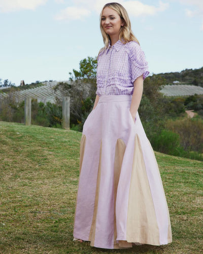 Project-White - Falda Gaudi Lilac
