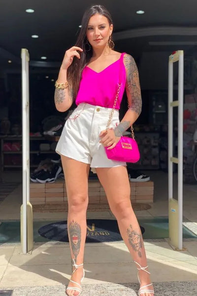 Mia Bakana - LancaPerfume - Blusa Escote V