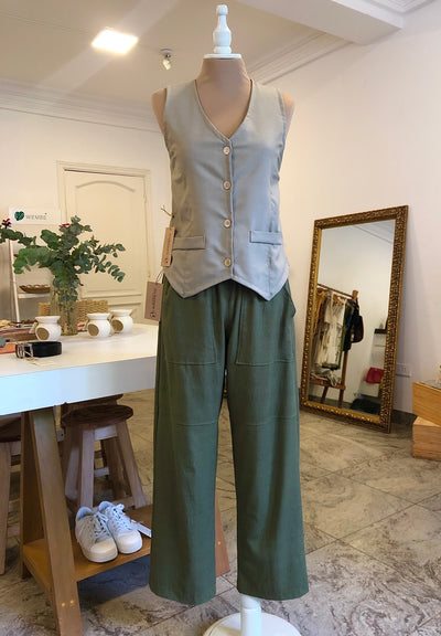 Mckenzie - Pantalon Lino