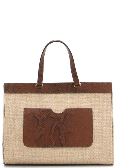 Capodarte -  Bolso Capodarte Cobra Beige