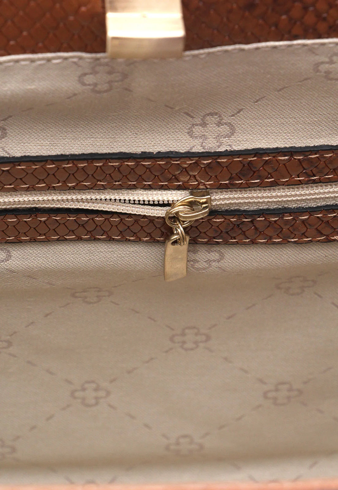 Capodarte -  Bolso Capodarte Cobra Beige
