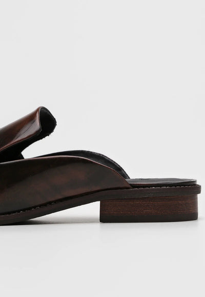 Capodarte - Zapato Mule Tabacco