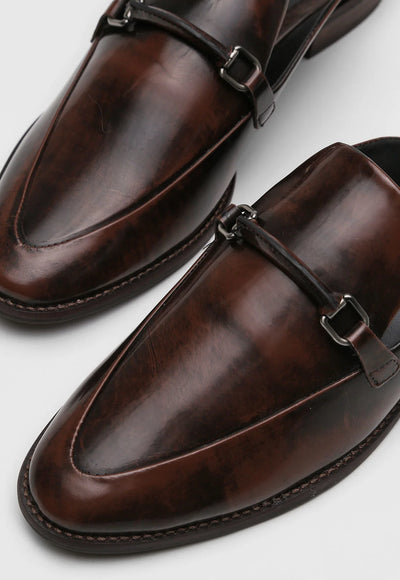 Capodarte - Zapato Mule Tabacco