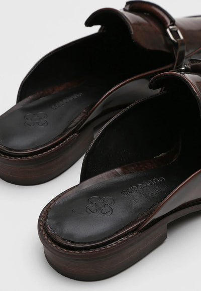 Capodarte - Zapato Mule Tabacco