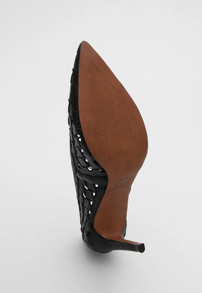 Capodarte - Zapatos de Cuero Trenzado
