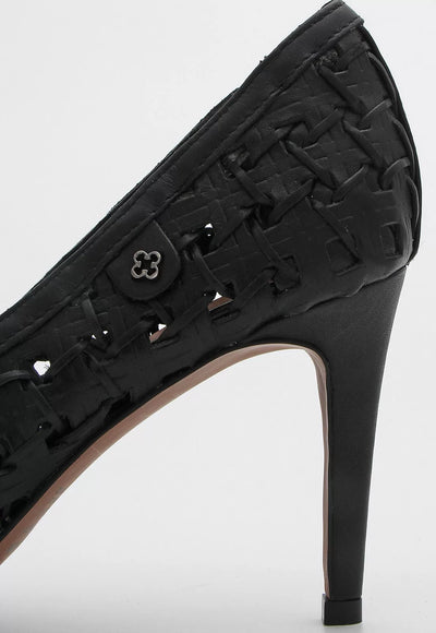 Capodarte - Zapatos de Cuero Trenzado