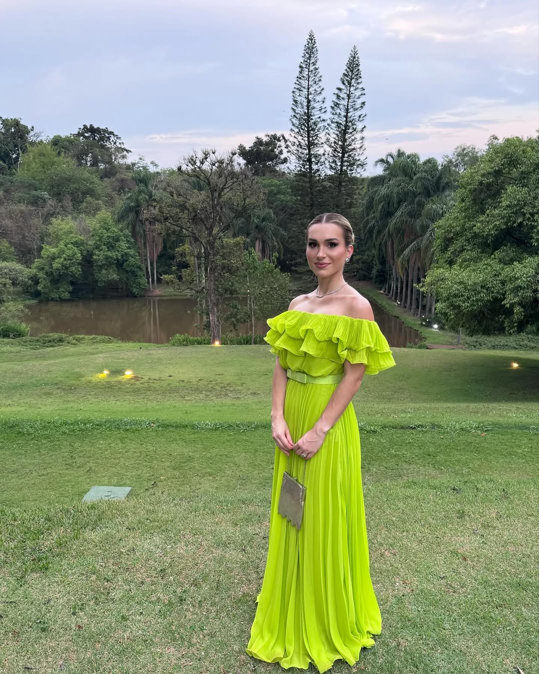 CINNTRE - Vestido Plisado